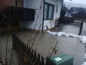 Poplavljena hiša - (avtor fotografije Katarina Zalokar)